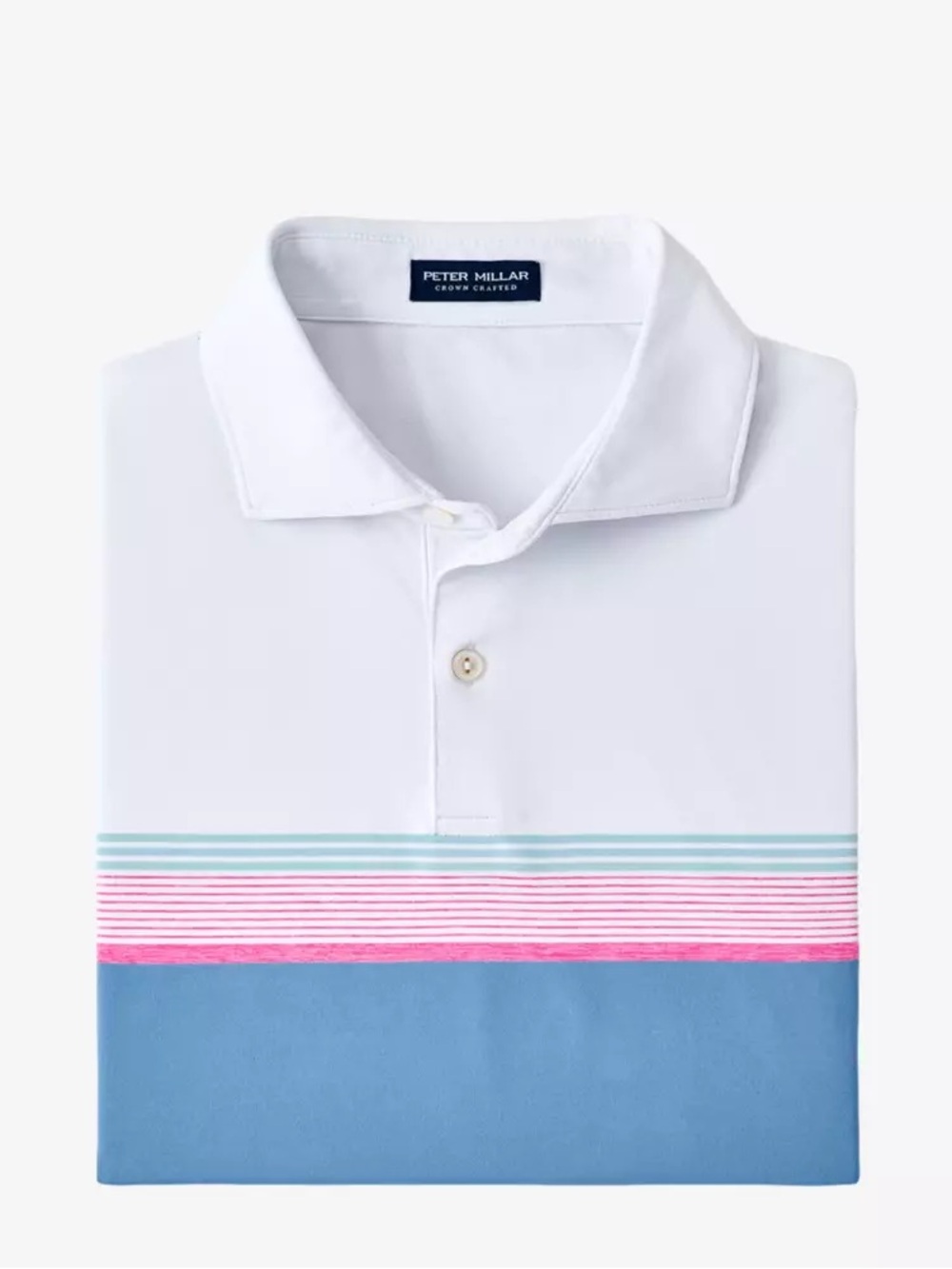 Peter Millar Julius Performance Polo - Crown Crafted Tailored Fit - L - NWT